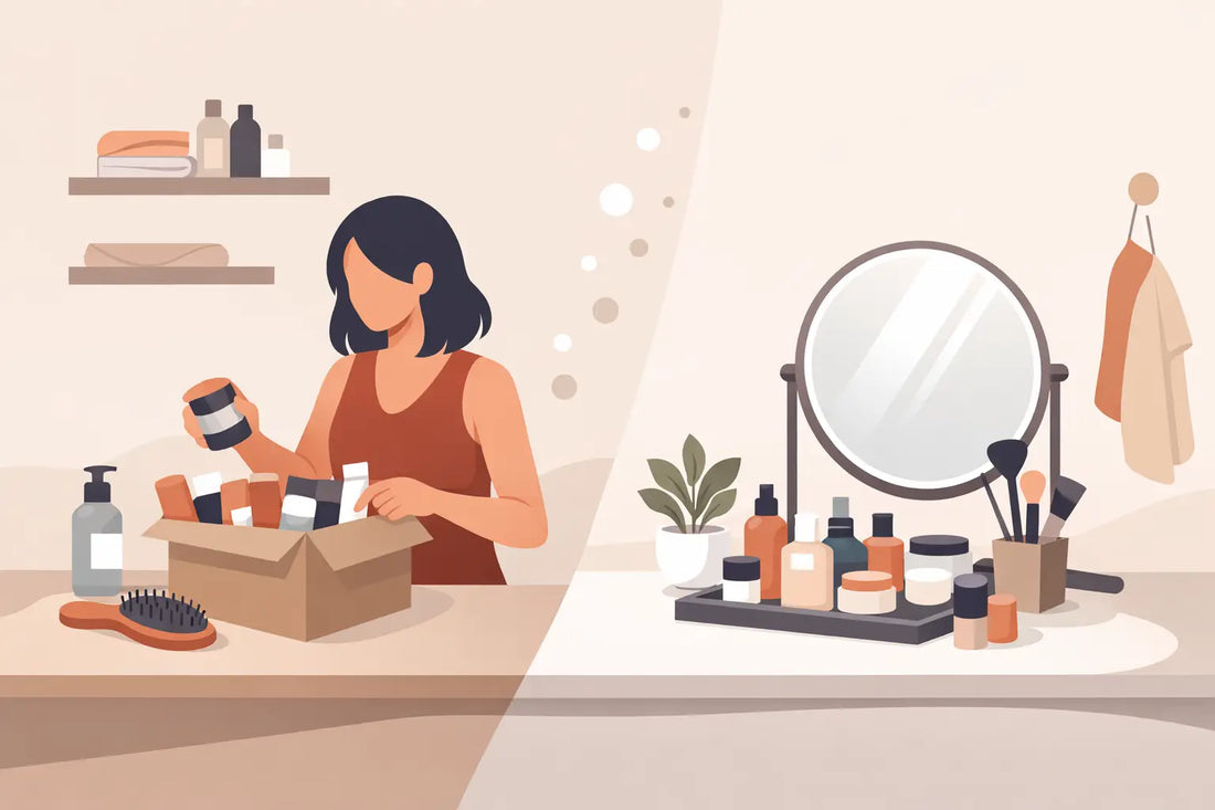 How to Declutter Beauty Products for a Clearer Vanity