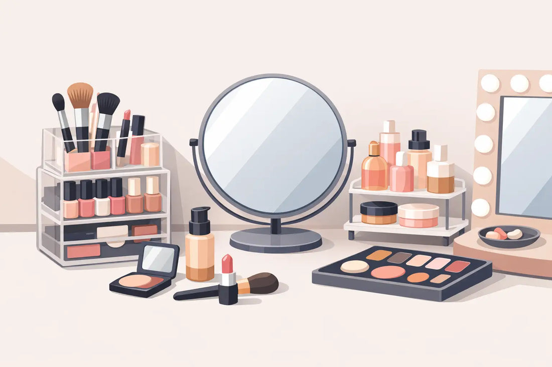 Makeup Storage Organizer Vanity Ideas That Work