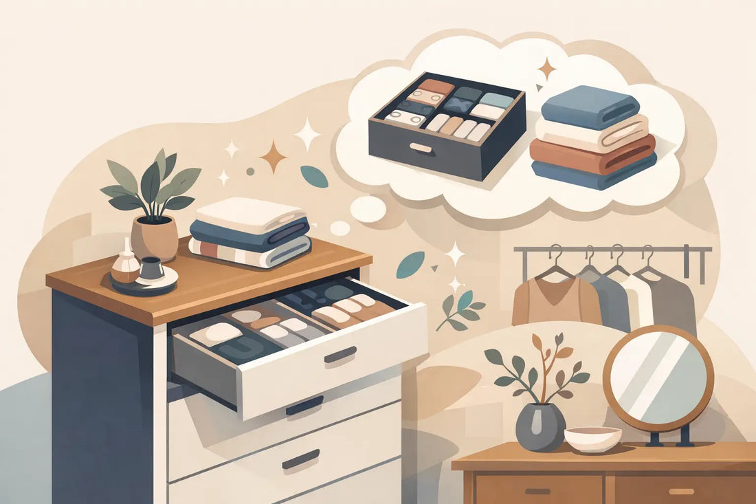 A Guide to Dresser Organization That Stays Tidy