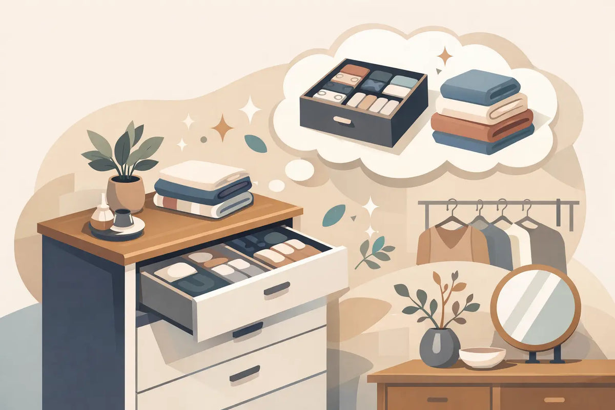 A Guide to Dresser Organization That Stays Tidy