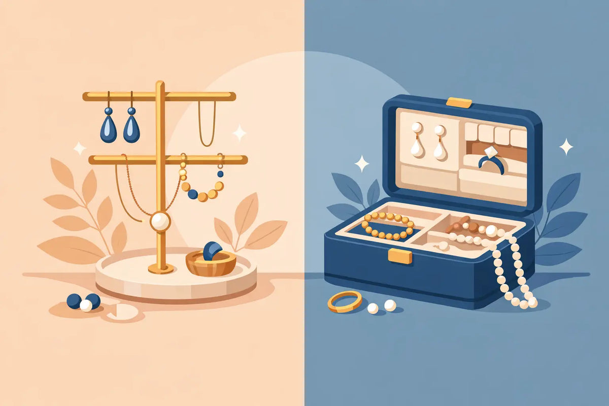 Jewelry Stand vs Jewelry Box: Which Fits You?