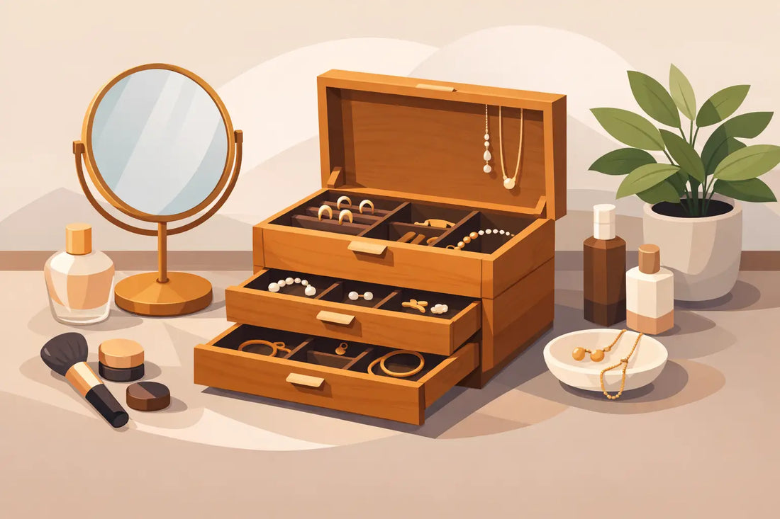Wooden Jewelry Box Review for a Tidy Vanity