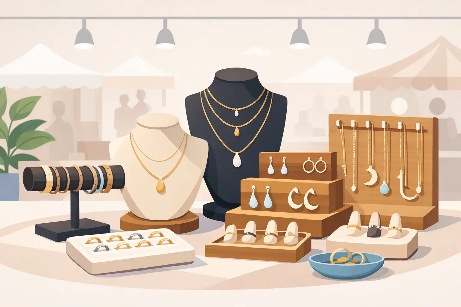 Best Jewelry Displays for Craft Shows