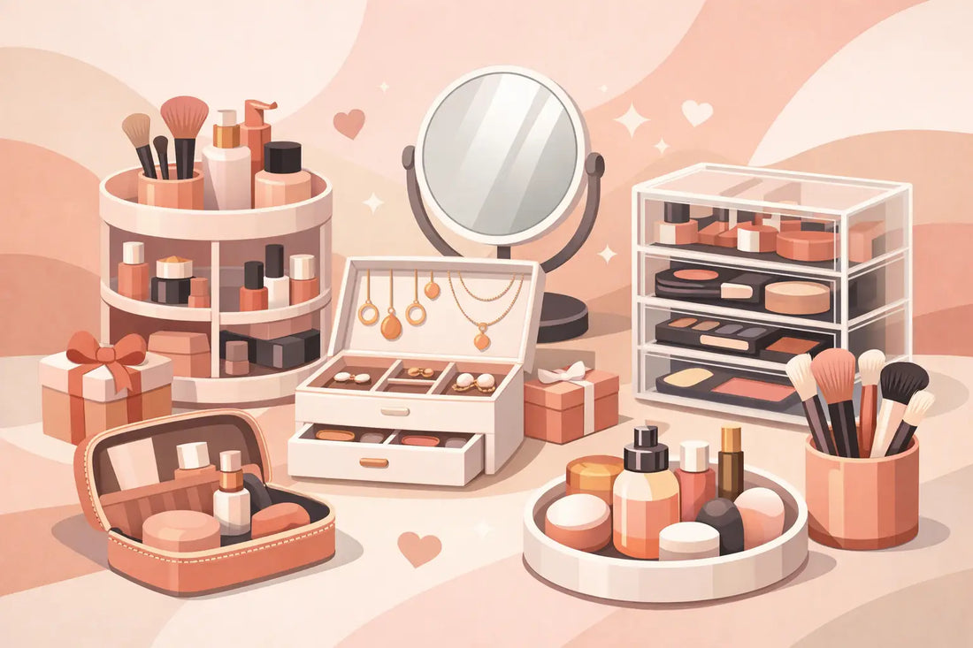 12 Beauty Organizer Gift Ideas She’ll Use
