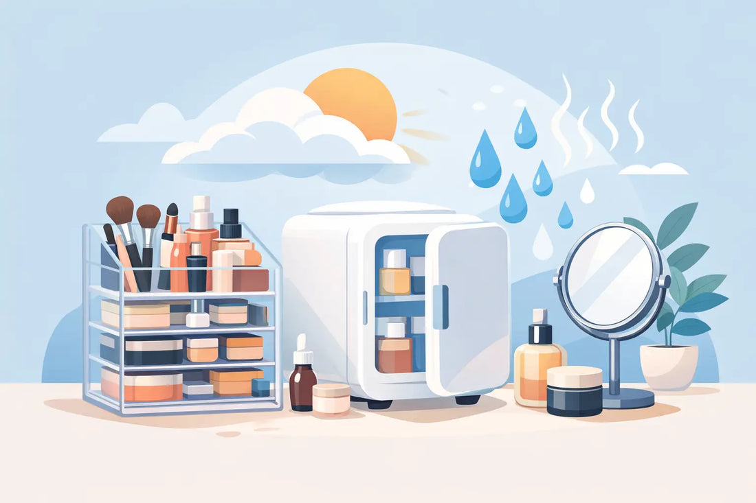 Makeup Storage for Humid Weather That Works