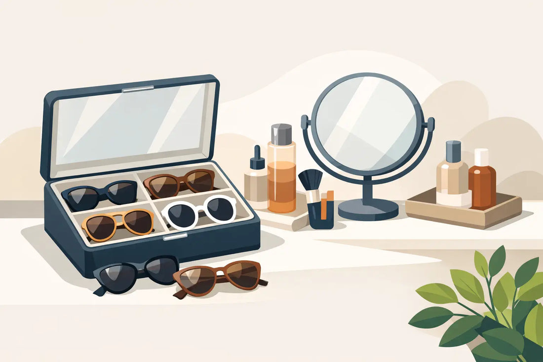 Best Sunglasses Storage Case for Tidy Vanities