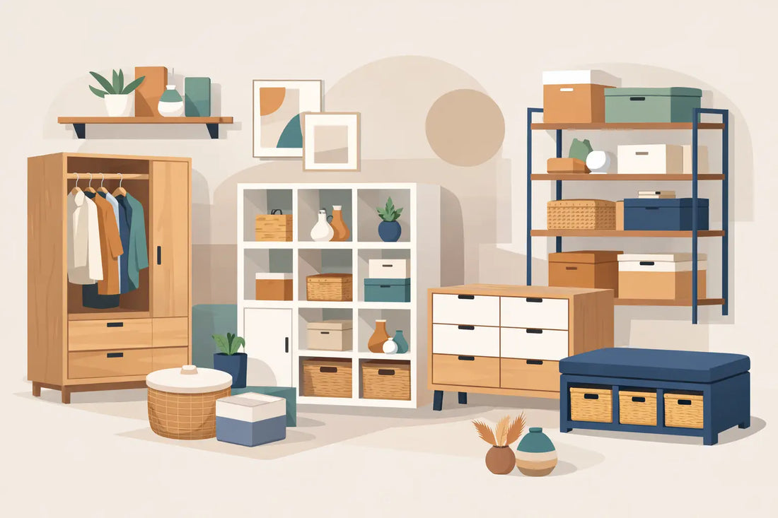 12 Best Home Storage Units for Stylish Spaces