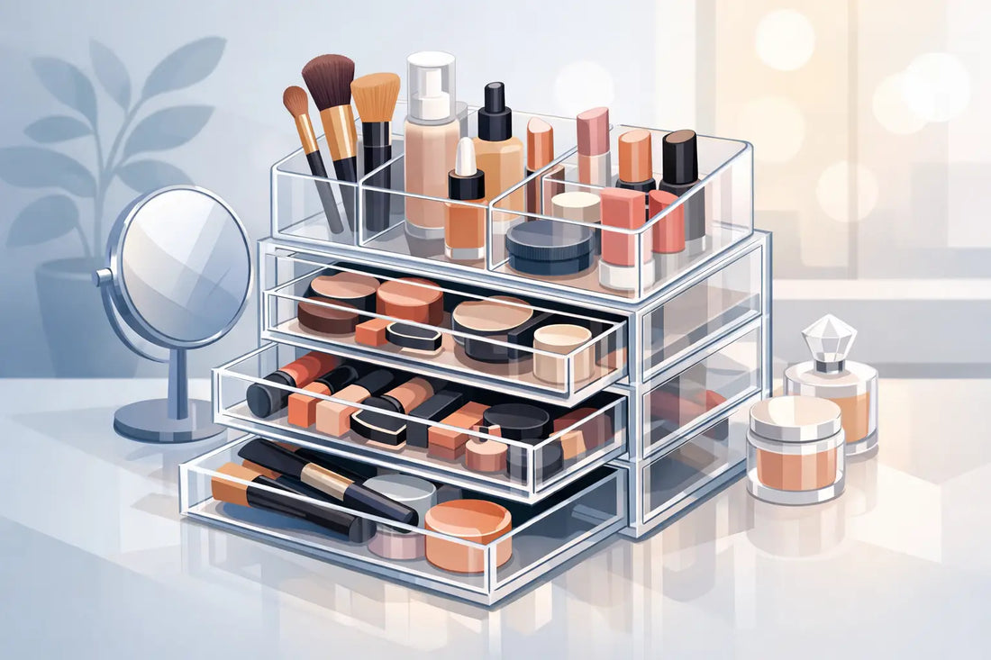 Why Acrylic Makeup Organizer Drawers Work