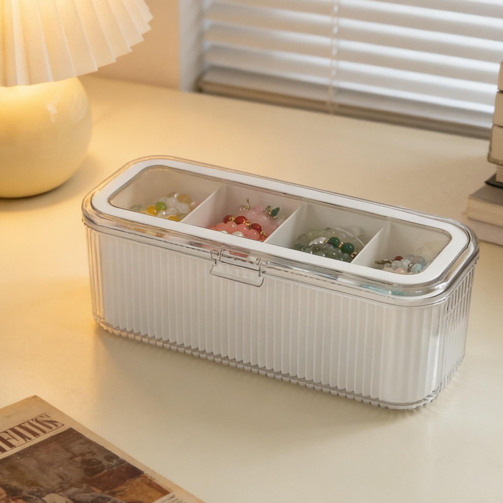 Shopclassyshop Dustproof crystal bracelet box bracelet Organizer display watch storage jewelry box bangle storage