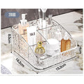 Shopclassyshop Water ripple mini Style Dustproof Stackable drawer desk Cosmetic Organizer storage box