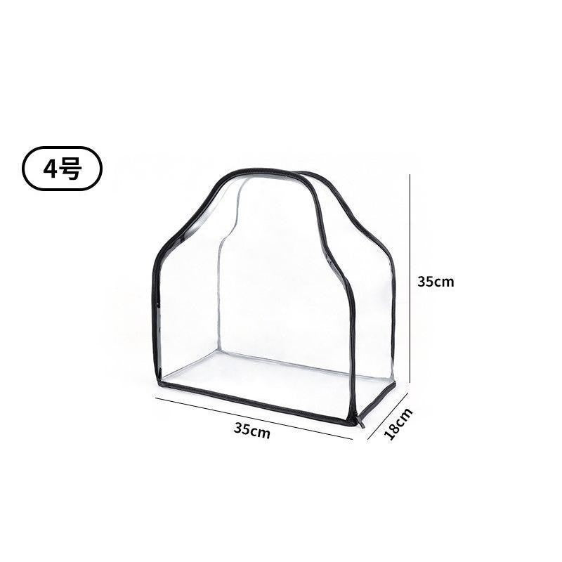 Premium brand Dust Bag, Transparent Moisture-proof Mildew-proof Protector Frosted PVC Luxury Bag Storage