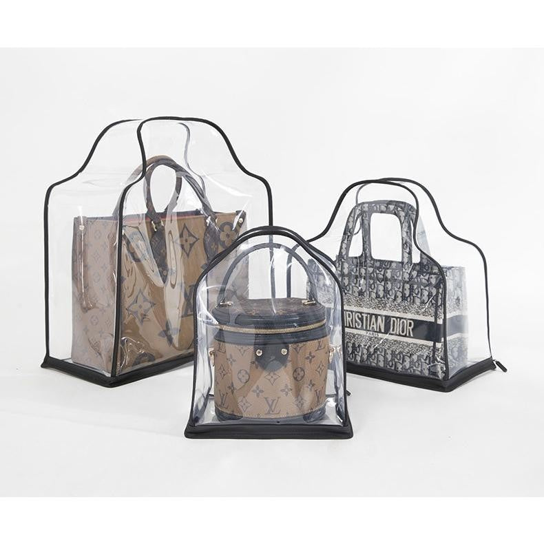 Premium brand Dust Bag, Transparent Moisture-proof Mildew-proof Protector Frosted PVC Luxury Bag Storage