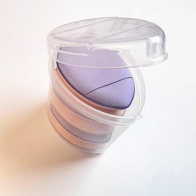 Powder puff thumb non-latex wet and dry MINI water droplet small fingertip concealer finger air cushion puff 6 boxes