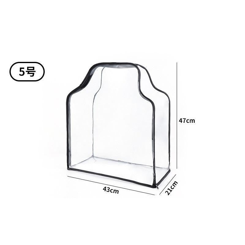 Premium brand Dust Bag, Transparent Moisture-proof Mildew-proof Protector Frosted PVC Luxury Bag Storage