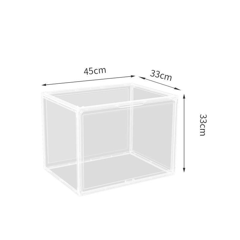 Shopclassyshop acrylic storage box for ladies handbag Collectable Bag box display magnetic suction luxury dust-proof