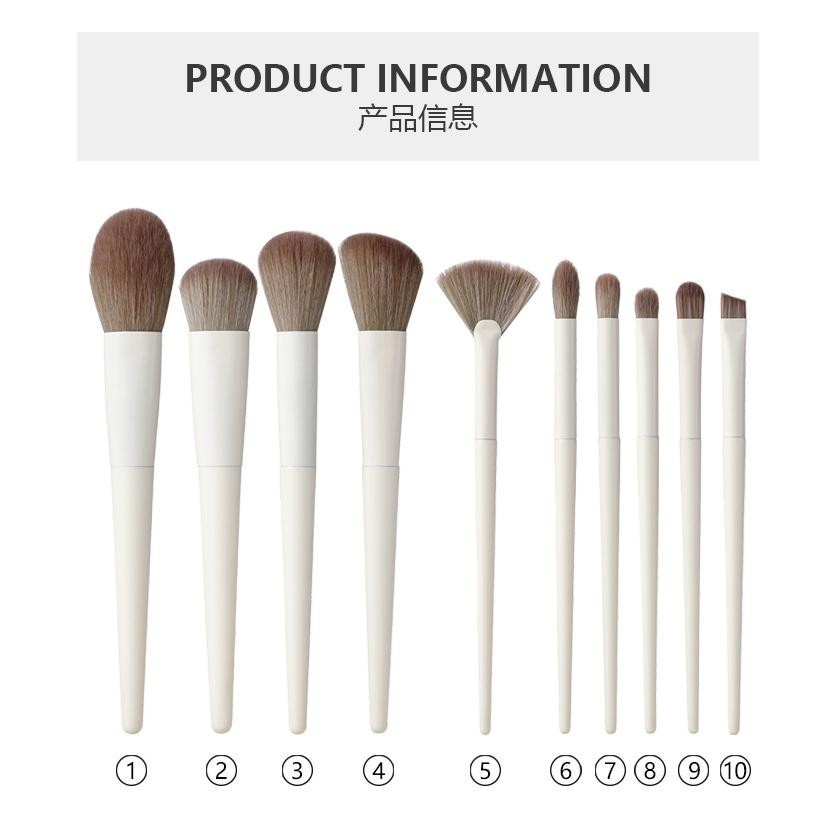 Shopclassyshop makeup brush holder storage. blush, eye shadow and highlight brush organizer. series Cosmetic organizer