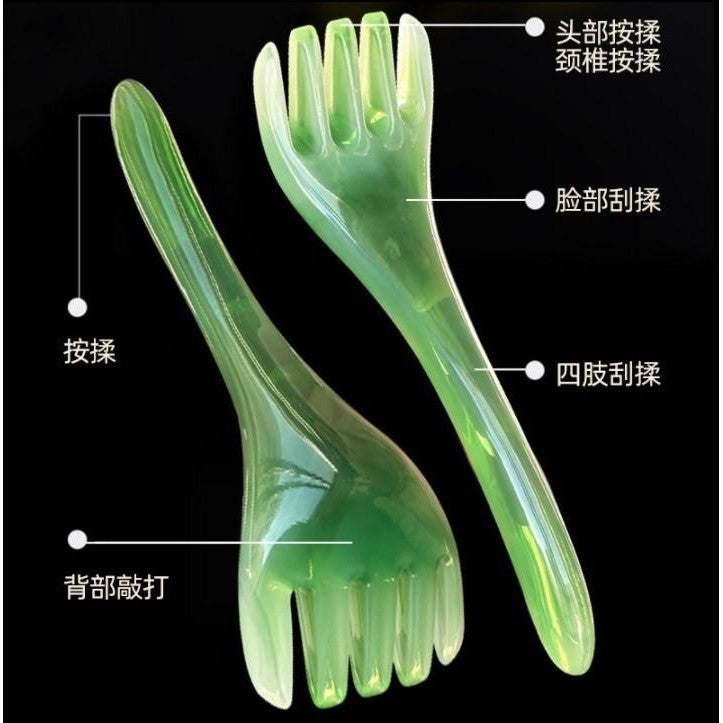 Five-claw head massager meridian massage comb, whole body point acupoints, scratching head