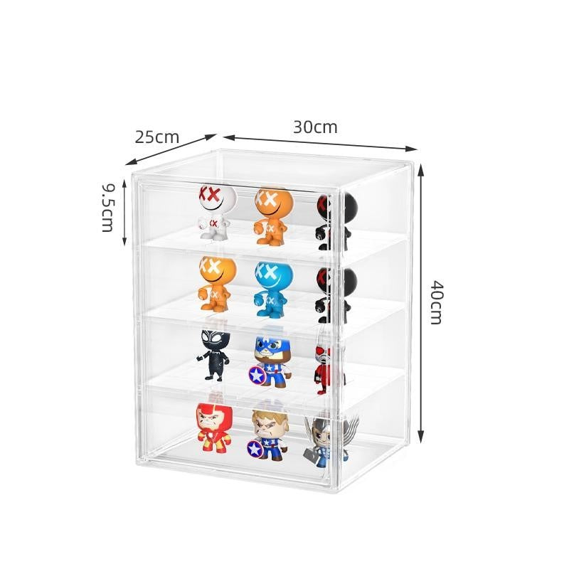 Shopclassyshop acrylic storage box for ladies handbag Collectable Bag box display magnetic suction luxury dust-proof
