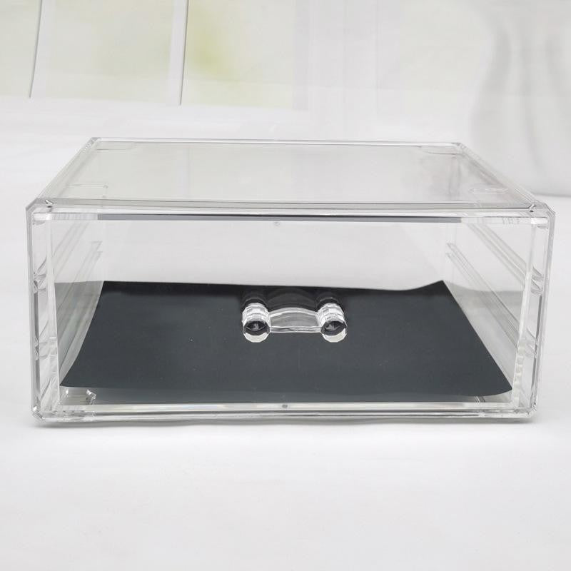 Shop Classy Acrylic cosmetics storage box Jewelry drawer-type organizer cabinet desktop storage rack