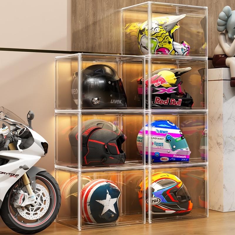 ShopClassyshop XXL Extra large Acrylic Premium Handbag Box Stackable with magnetic door for Luxury Bags