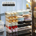 Shopclassyshop Acrylic Lipstick organizer eyeshadow powder cushion organizer drawer divider tabletop makeup shelf