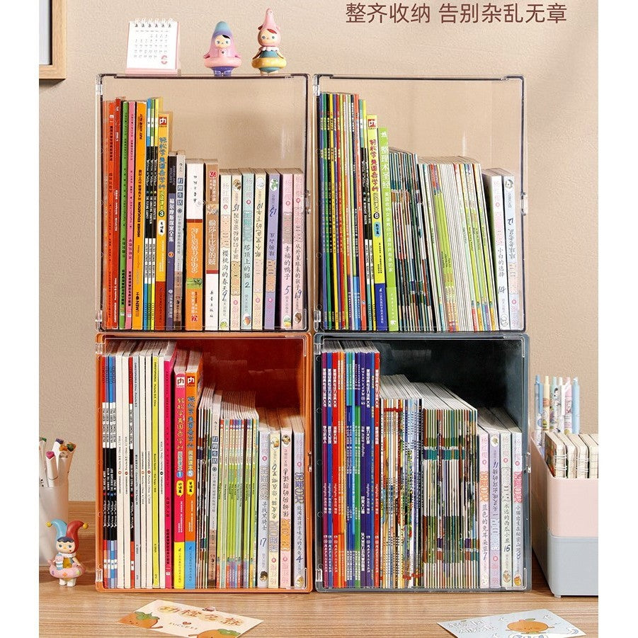 Shopclassyshop Perfume/Toy storage box display cabinet dust-proof transparent large table cosmetics skincare
