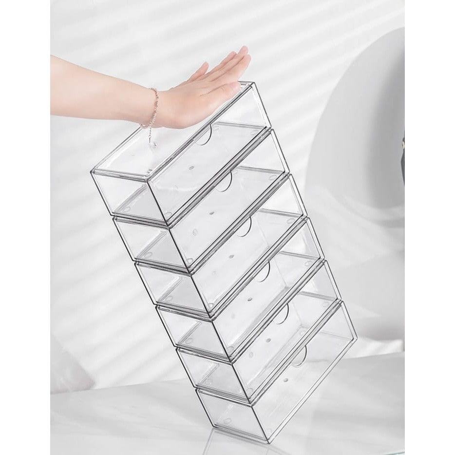 Shopclassyshop Acrylic drawer storage box stacked for glasses sunglasses display stationery contact lenses