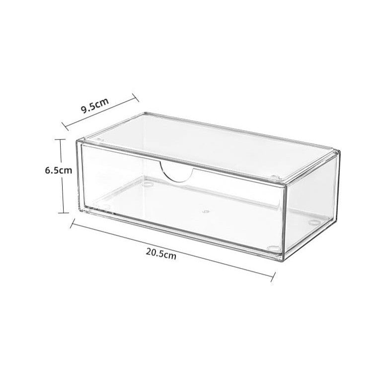 Shopclassyshop Acrylic drawer storage box stacked for glasses sunglasses display stationery contact lenses