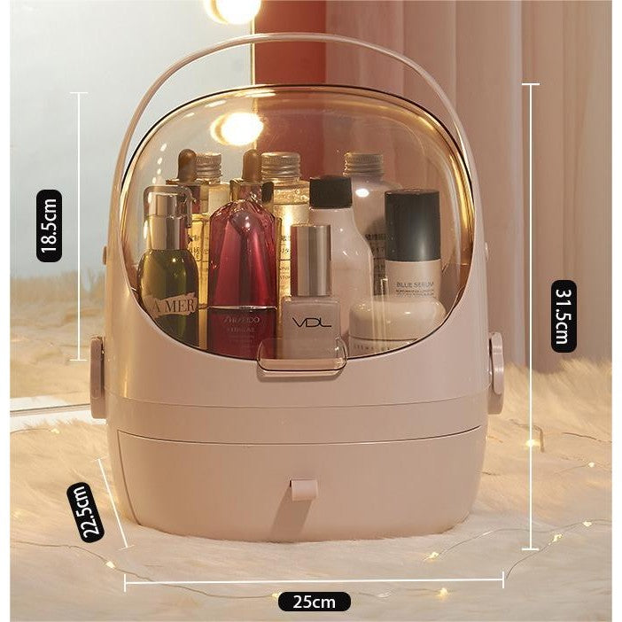 Shopclassyshop Acrylic Transparent Organizer Drawer-type skin care product hand Backet high-grade cosmetics storage box