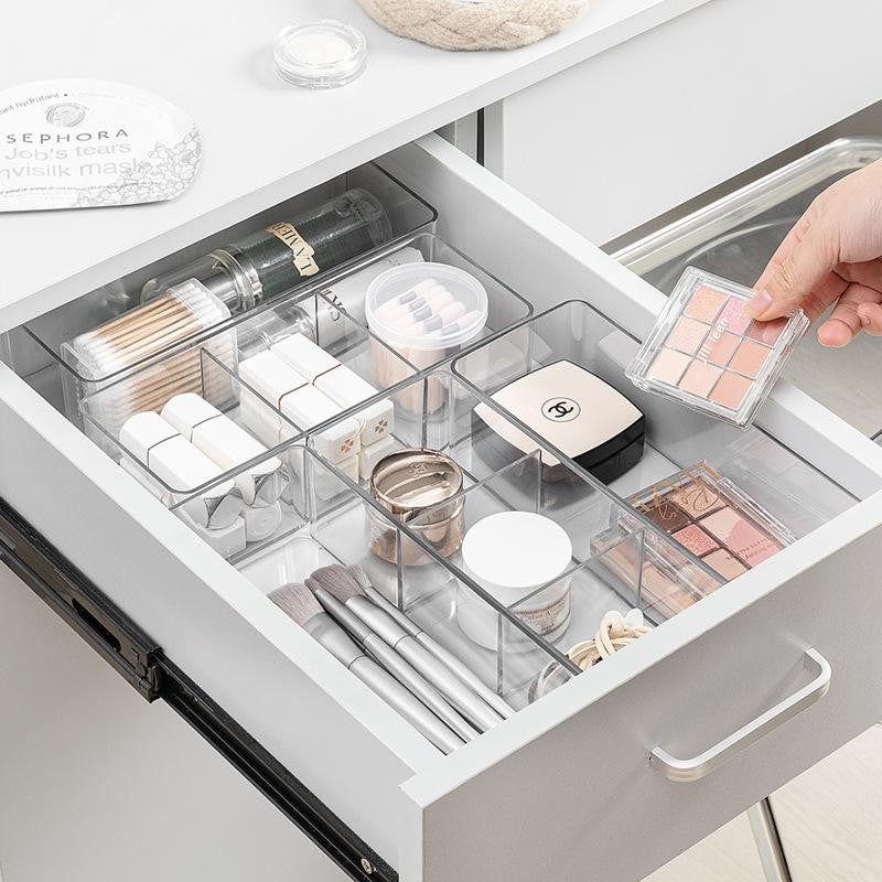 Shopclassyshop Desk organizer set eye shadow brush stackable storage box complete set of makeup brushes organizer