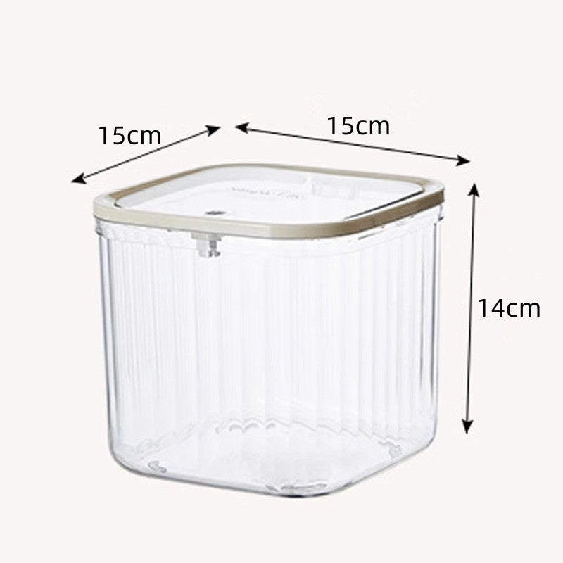 Shopclassyshop Acrylic Automatic Lid-opening Desktop Storage Bucket for Small Cute Desktop Items
