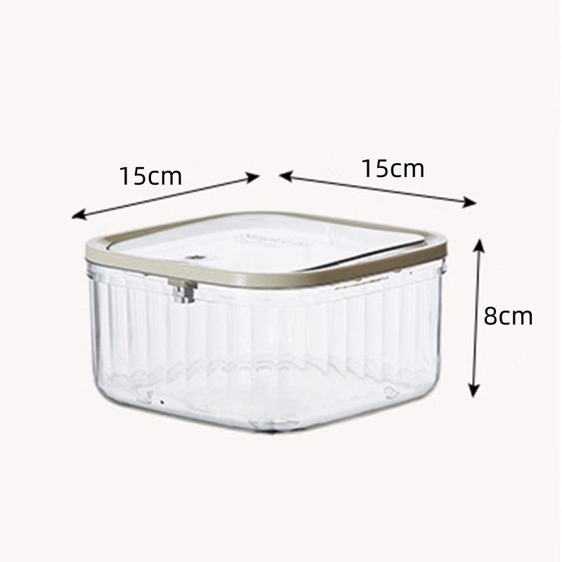 Shopclassyshop Acrylic Automatic Lid-opening Desktop Storage Bucket for Small Cute Desktop Items