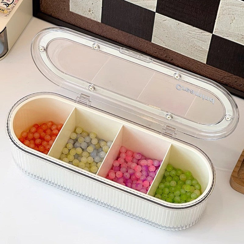 Shopclassyshop Acrylic Portable bracelet Beads Organizer storage box crystal bead bracelet jewelry box