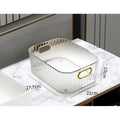 Shopclassyshop cosmetics face mask skin care organizer products sundries acrylic dorm office storage basket