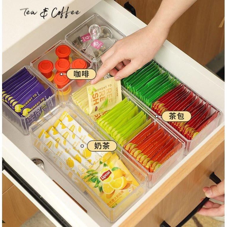 Shopclassyshop Desk organizer set eye shadow brush stackable storage box complete set of makeup brushes organizer