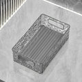 Shopclassyshop Acrylic Tray organizer desktop Stackable glacier pattern cosmetics dresser miscellaneous storage box