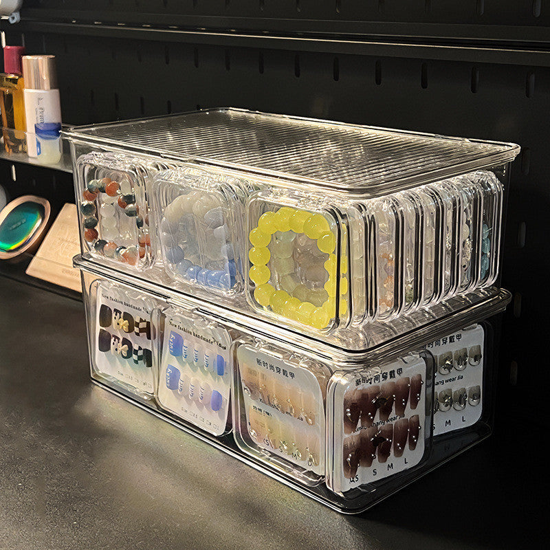 Shopclassyshop Transparent acrylic jewelry crystal Bracelet Box organizer storage anti-oxidation