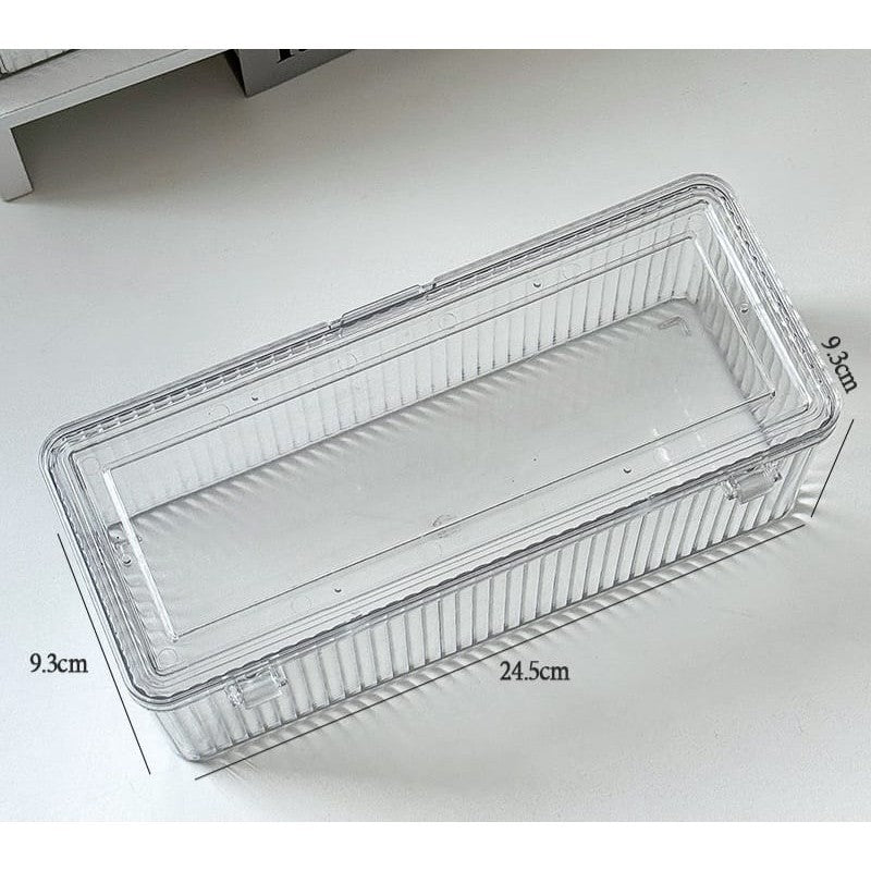 Shopclassyshop Transparent acrylic Individually bracelet Organizer storage box dustproof glass beads crystal bracelet jewelry box
