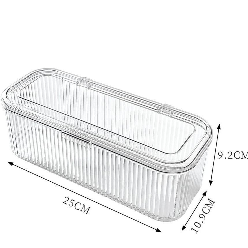 Shopclassyshop Transparent acrylic Individually pack bracelet Organizer storage box dust-proof Crystal beads crystal bracelet jewelry box