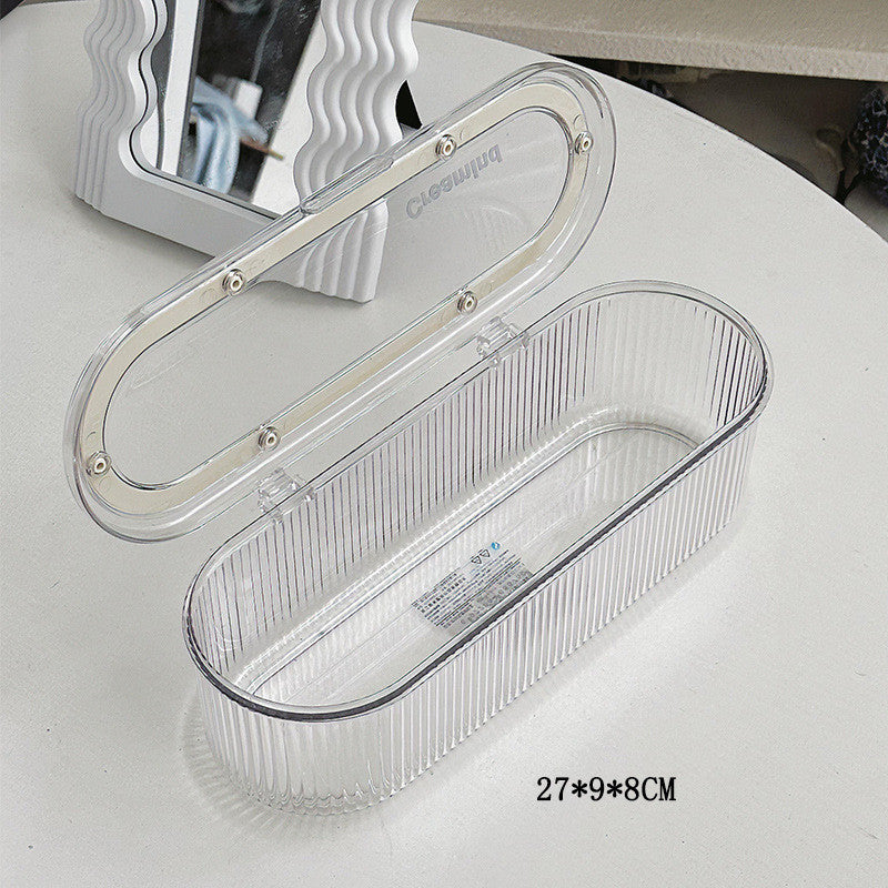 Shopclassyshop Transparent acrylic jewelry crystal Bracelet Box organiser storage box anti-oxidation portable
