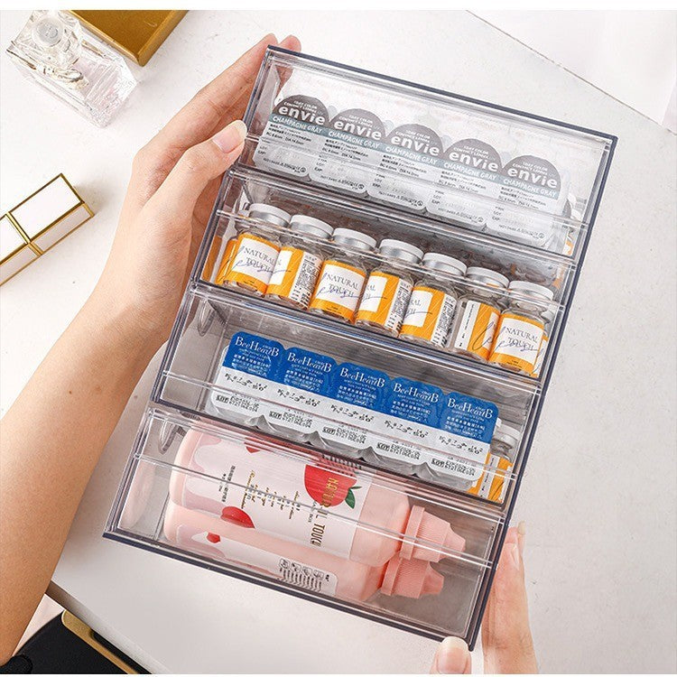 Shopclassy Organizer Storage disposable Contact Lenses/glasses box multi-layer drawer acrylic sunglasses