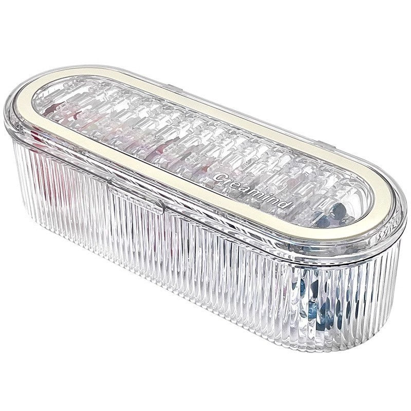 Shopclassyshop Transparent acrylic jewelry crystal Bracelet Box organiser storage box anti-oxidation portable