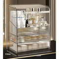 ShopClassyshop Large Acrylic Cosmetics storage box desktop dust-proof makeup organizer table box