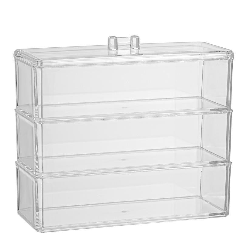 Shopclassyshop Desk organizer set eye shadow brush stackable storage box complete set of makeup brushes organizer
