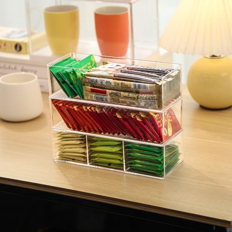 Shopclassyshop Desk organizer set eye shadow brush stackable storage box complete set of makeup brushes organizer