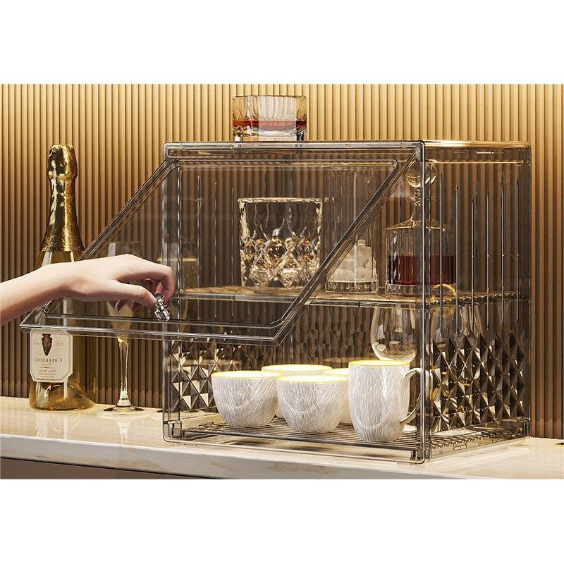 Shopclassyshop Teacups coffee cup wine cups water mug moisture-proof drop-proof and insect-proof Organizer storage boxes