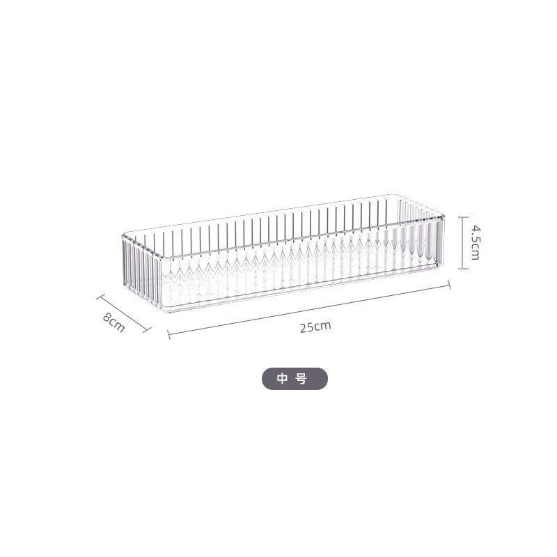 Shopclassyshop Household Drawer Built-in Cosmetics Storage Box Drawer Divider desk stationery Skincare Organizer Storage