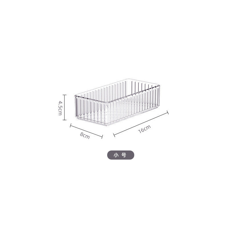 Shopclassyshop Household Drawer Built-in Cosmetics Storage Box Drawer Divider desk stationery Skincare Organizer Storage