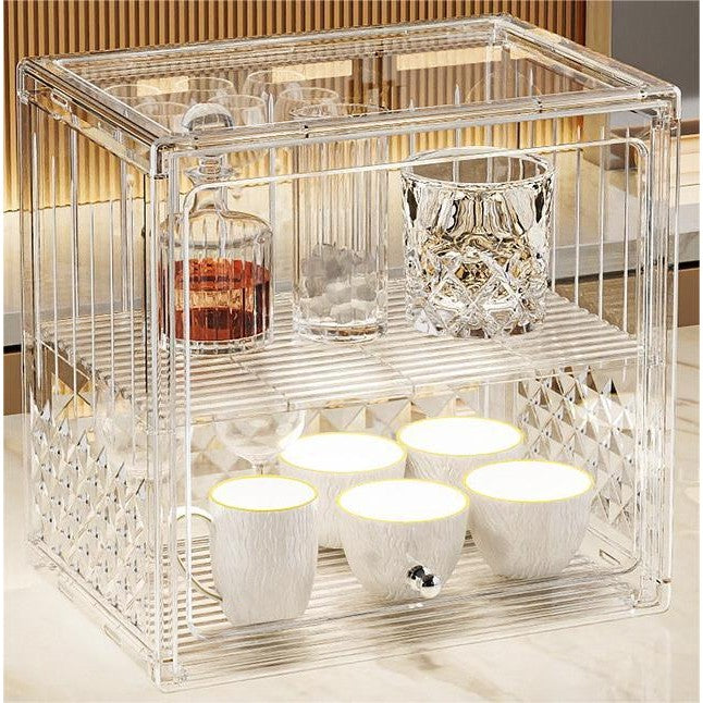 Shopclassyshop Teacups coffee cup wine cups water mug moisture-proof drop-proof and insect-proof Organizer storage boxes
