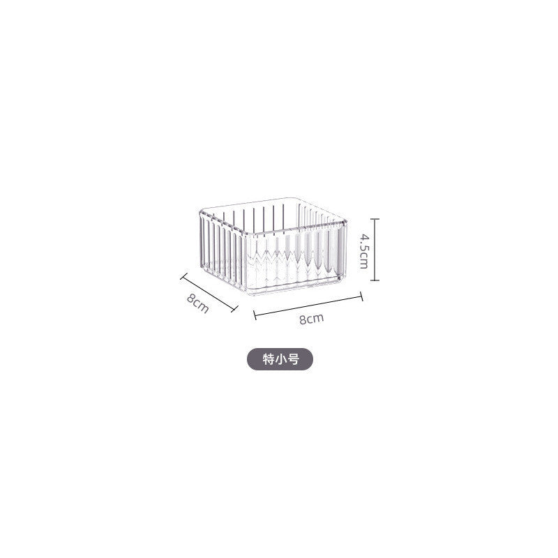 Shopclassyshop Household Drawer Built-in Cosmetics Storage Box Drawer Divider desk stationery Skincare Organizer Storage